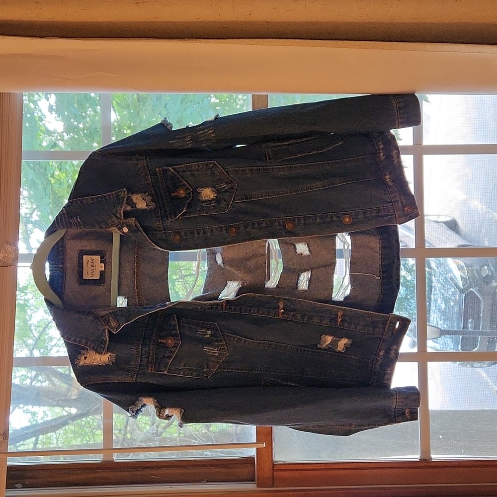 Oversized demin jacket